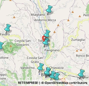 Mappa 13818 Tollegno BI, Italia (2.77727)