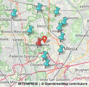 Mappa Via Giorgio la Pira, 20835 Muggiò MB, Italia (3.85)