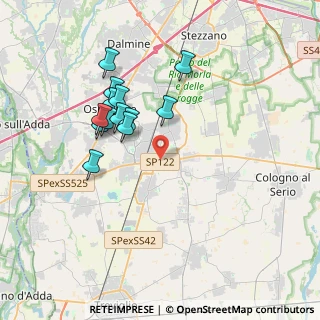 Mappa Strada Provinciale, 24049 Verdello BG, Italia (3.38769)