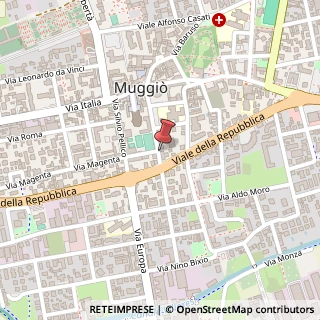 Mappa Via Santa Elisabetta, 17, 20835 Muggiò, Monza e Brianza (Lombardia)