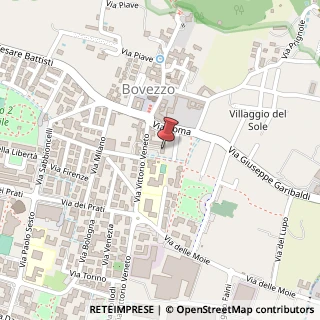 Mappa Via Vittorio Veneto, 17, 25073 Bovezzo, Brescia (Lombardia)