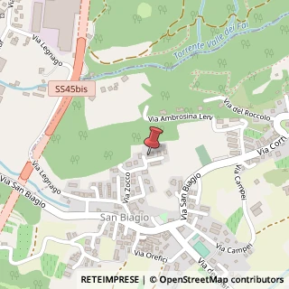 Mappa Via Zocco, 18, 25085 Gavardo, Brescia (Lombardia)