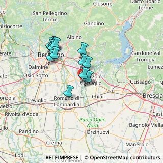 Mappa Via Levate, 24050 Palosco BG, Italia (11.68875)