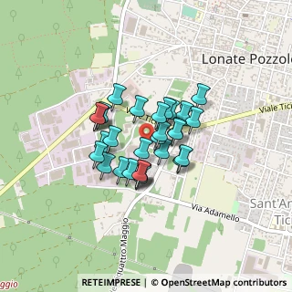 Mappa Via Moncucco, 21015 Lonate Pozzolo VA, Italia (0.28333)