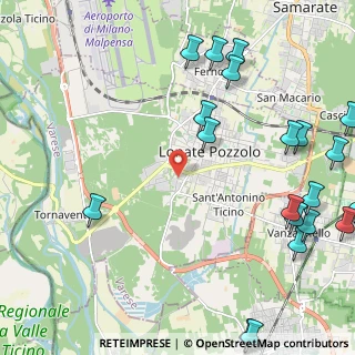 Mappa Via Moncucco, 21015 Lonate Pozzolo VA, Italia (3.11)