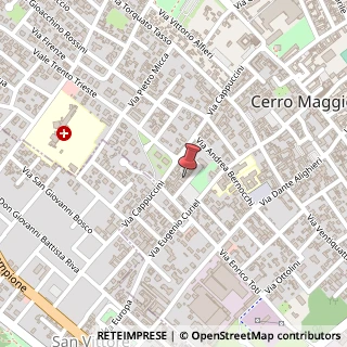 Mappa Piazza Forze Armate, 3, 20023 Cerro Maggiore, Milano (Lombardia)