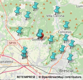 Mappa Via Giuseppe Cesare Abba, 25064 Piazza BS, Italia (4.16)