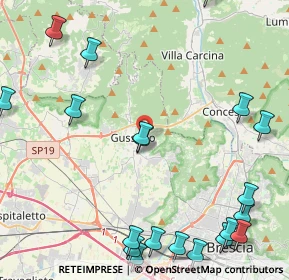 Mappa Via Giuseppe Cesare Abba, 25064 Piazza BS, Italia (6.054)