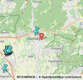 Mappa Via Giuseppe Cesare Abba, 25064 Piazza BS, Italia (3.52846)