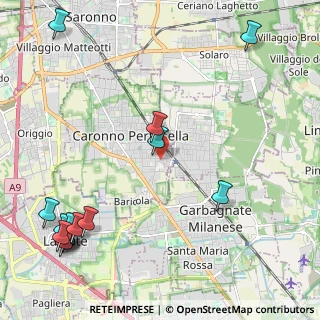 Mappa Via Tagliamento, 21042 Caronno Pertusella VA, Italia (3.05067)