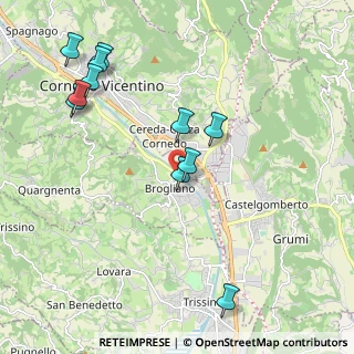 Mappa Viale dello Sport, 36070 Brogliano VI, Italia (2.24)