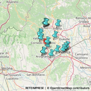 Mappa Viale dello Sport, 36070 Brogliano VI, Italia (10.5015)