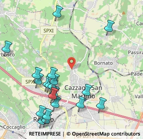 Mappa Via Luogo Nuovo, 25046 Cazzago San Martino BS, Italia (2.4465)