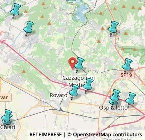 Mappa Via Luogo Nuovo, 25046 Cazzago San Martino BS, Italia (5.8425)
