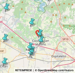Mappa Via Luogo Nuovo, 25046 Cazzago San Martino BS, Italia (5.14182)