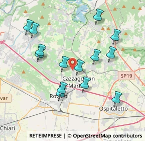 Mappa Via Luogo Nuovo, 25046 Cazzago San Martino BS, Italia (3.81857)