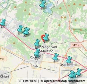 Mappa Via Luogo Nuovo, 25046 Cazzago San Martino BS, Italia (5.837)