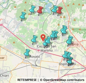 Mappa Via Luogo Nuovo, 25046 Cazzago San Martino BS, Italia (4.08263)