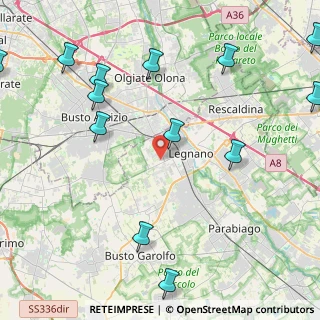 Mappa Via Napoli, 20025 Legnano MI, Italia (5.77692)