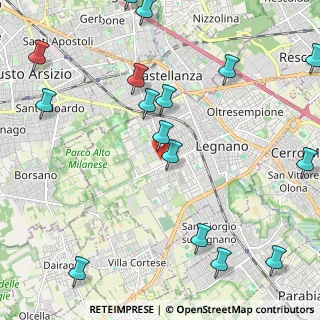 Mappa Via Napoli, 20025 Legnano MI, Italia (2.84813)