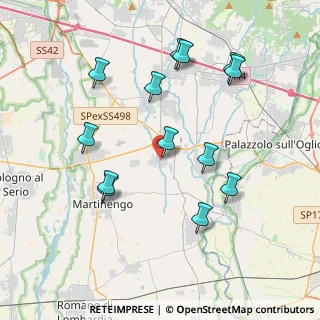 Mappa Via Indipendenza, 24050 Mornico Al Serio BG, Italia (3.99154)