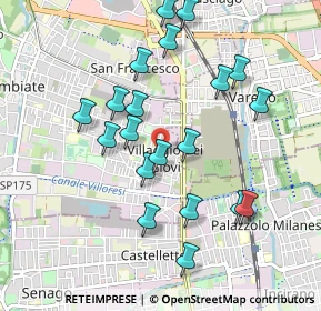 Mappa Via Silvio Pellico, 20812 Limbiate MB, Italia (0.9385)