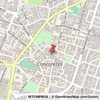Mappa Via de Capitani, 15, 20863 Concorezzo, Monza e Brianza (Lombardia)