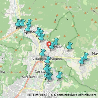Mappa Via della Libertà, 25073 Bovezzo BS, Italia (2.137)