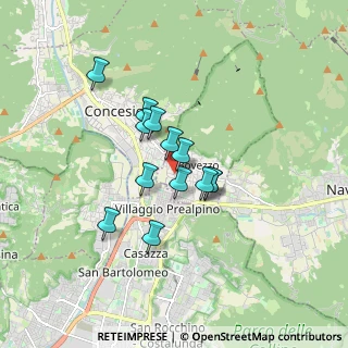 Mappa Via della Libertà, 25073 Bovezzo BS, Italia (1.22077)