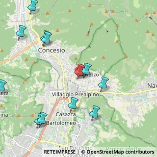 Mappa Via della Libertà, 25073 Bovezzo BS, Italia (2.58167)