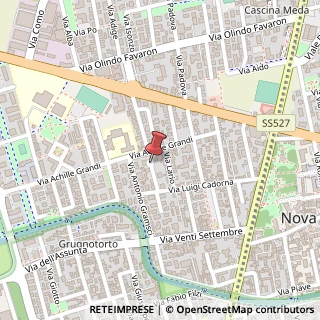 Mappa Via G. Amendola, 7, 20834 Nova Milanese, Monza e Brianza (Lombardia)