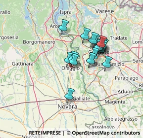 Mappa Via S. Bartolomeo, 28047 Oleggio NO, Italia (10.749)