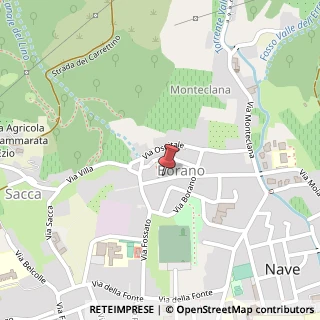 Mappa Via Borano, 26, 25075 Nave, Brescia (Lombardia)