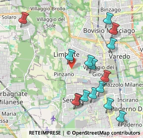 Mappa Rivendita fiori, 20812 Limbiate MB, Italia (2.21)