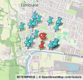 Mappa Rivendita fiori, 20812 Limbiate MB, Italia (0.355)