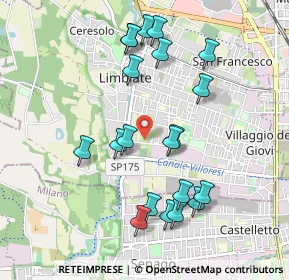 Mappa Rivendita fiori, 20812 Limbiate MB, Italia (0.9775)