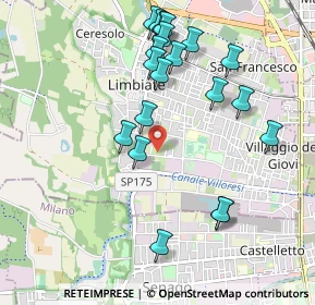 Mappa Rivendita fiori, 20812 Limbiate MB, Italia (1.032)