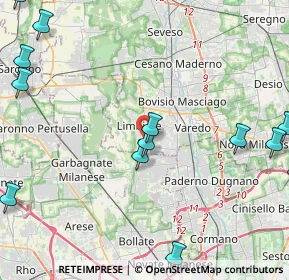 Mappa Rivendita fiori, 20812 Limbiate MB, Italia (6.51467)