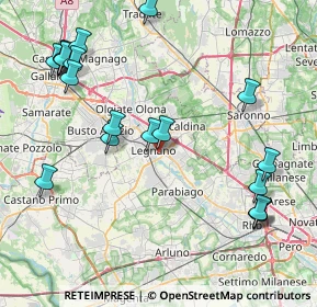 Mappa Via Monte Nevoso, 20025 Legnano MI, Italia (9.9245)