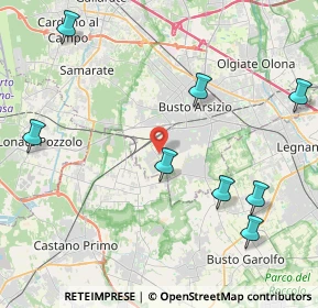 Mappa Plasmac Srl, 21052 Busto Arsizio VA, Italia (6.02091)