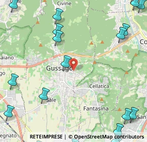 Mappa Via Castello di Casaglio, 25064 Piazza BS, Italia (3.597)