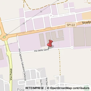 Mappa Via delle G?re, 77, 24040 Pognano, Bergamo (Lombardia)