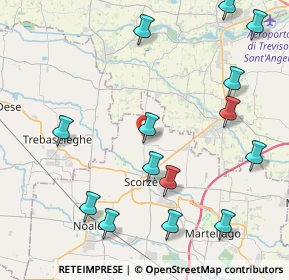 Mappa Via Onaro, 30037 Scorzè VE, Italia (4.97357)