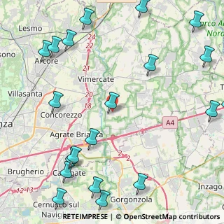 Mappa Via Enrico Fermi, 20875 Burago di Molgora MB, Italia (6.2265)