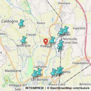 Mappa Strada Polegge, 36100 Vicenza VI, Italia (2.30417)