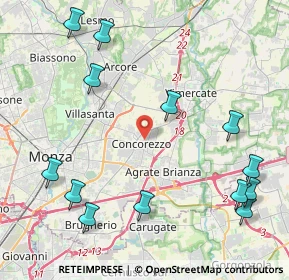 Mappa Via Repubblica, 20863 Concorezzo MB, Italia (5.32846)