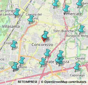 Mappa Via Repubblica, 20863 Concorezzo MB, Italia (2.59833)