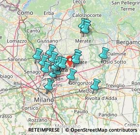 Mappa Via Repubblica, 20863 Concorezzo MB, Italia (10.2695)
