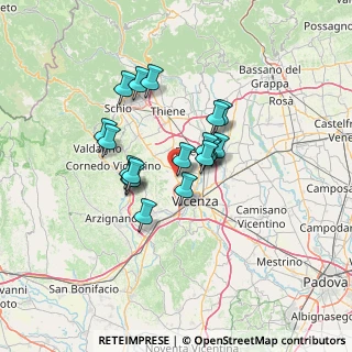 Mappa Via Galileo Galilei, 36030 Motta VI, Italia (10.04632)