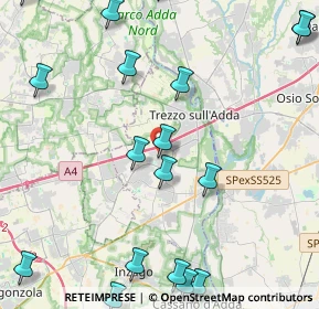 Mappa 20056 Grezzago MI, Italia (6.03474)